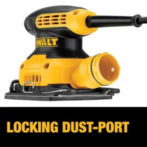 DEWALT 120-Volt 2.3-Amp Corded Sheet Sander with Dust Management (Bare Tool)