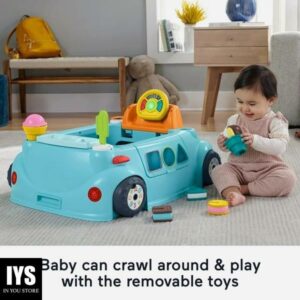 Fisher-Price 2-in-1 Sweet Ride Jumperoo Activity Center & Learning Toy for Infant and Toddler