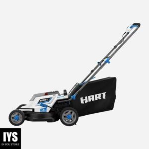 HART 20-Volt 13-inch Push Mower (1) 4Ah Lithium-ion Battery