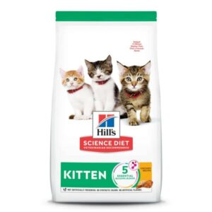 Hill's Science Diet Kitten Chicken Recipe Dry Cat Food( 15.5-lb)