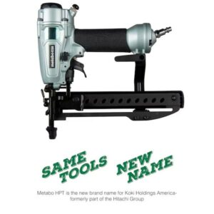 Metabo HPT 18-Gauge 1/4-in Narrow Crown Finish Pneumatic Stapler