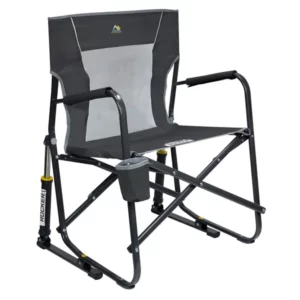 GCI Outdoor Freestyle Rocker Mesh Chair(Color: Pewter Gray)