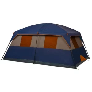 Magellan Outdoors Grand Ponderosa 10 Person Family Cabin Tent-Color: Navy/Orange