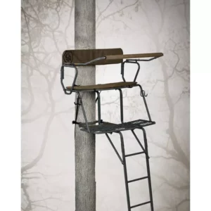 Game Winner Double Up 2 Man Ladder Stand-Color: Brown