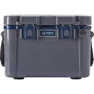 Magellan Outdoors Pro Explore Icebox 25 qt Hard Cooler-Color:Gray/Navy