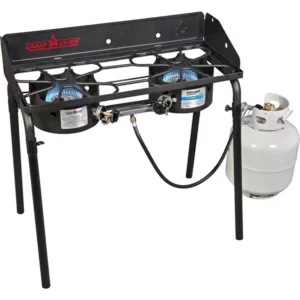 Camp Chef Explorer 2-Burner Propane Stove-Color: Black