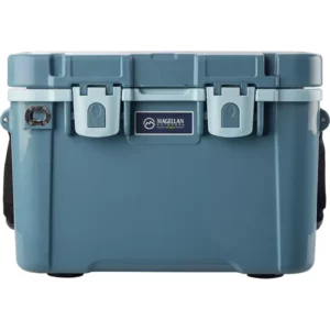 Magellan Outdoors Pro Explore Icebox 25 qt Hard Cooler-Color: Dark Blue / Light Blue