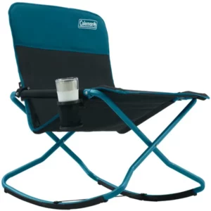 Coleman Cross Rocker Outdoor Rocking Chair(Color: Blue)