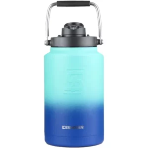 Ice Shaker One Gallon Jug(Color: Navy/Mint Ombre)
