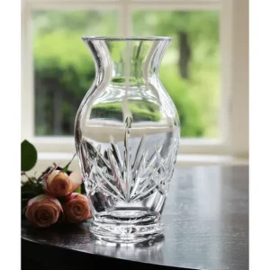 Cashs Ireland Shannon 10" Bouquet Vase -H: 10" W: 5"