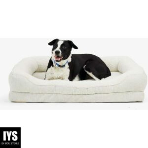 EveryYay Snooze Fest Orthopedic Cuddler Dog Bed, 40" L X 30" W