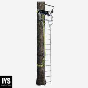 Realtree 18' Double Trouble 2-Person Steel Hunting Ladder Treestand