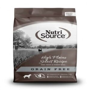 NutriSource Grain Free High Plains Dry Dog Food( 26-lb)