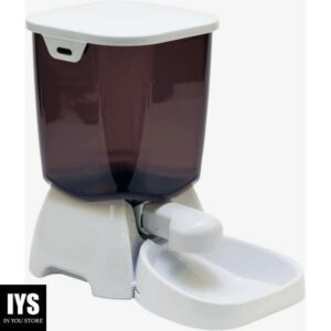 Cat Mate C3000 Automatic Dry Food 3-Meal Feeder, BPA Free for Cats & Small Dogs