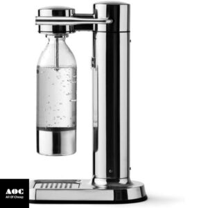 aarke - Carbonator III Premium Carbonator-Sparkling & Seltzer Water Maker-Soda Maker with PET Bottle (Stainless Steel)