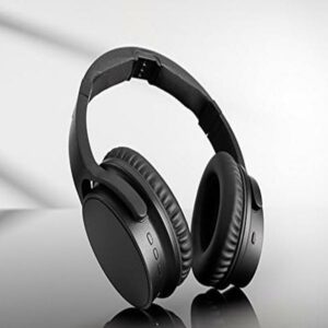 Sharper Image TV Wireless Headphones Black