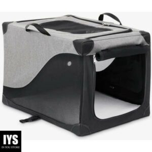 EveryYay Going Places Stow & Go Portable Canvas Dog Crate, 36" L X 24" W X 23" H