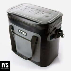 RTIC Soft Cooler 40 Can, Insulated Bag Portable Ice Chest Box, Blue - Grey