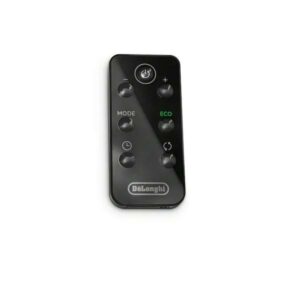 DeLonghi Up to 1500-Watt Ceramic Tower Indoor Electric Space Heater with Thermostat and Remote Included
