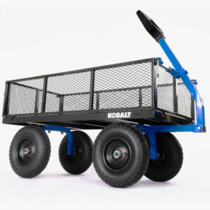 Kobalt 6-cu ft Steel Yard Cart