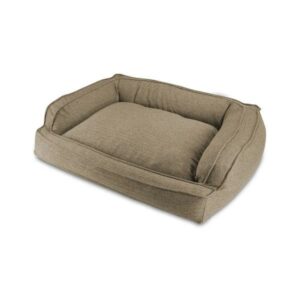 Arlee Pet Products Charlie Orthopedic Sofa Bed Walnut( Large: 49 x 39 x 12)