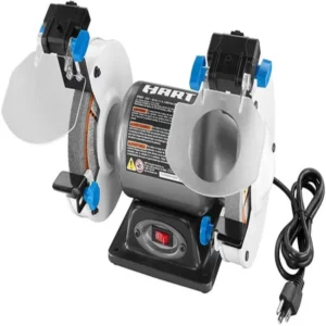 HART 6-inch 2.1-Amp Bench Grinder