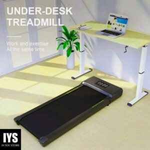 Dpforest ‎2.5Hp 40*16 Walking Area Walking Pad Under Desk Treadmill 300lb,Portable Treadmill, Black