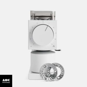 Fellow Gen 2 Ode Brew Grinder - Burr Coffee Grinder Electric - Coffee Bean Grinder with 31 Settings - Matte White