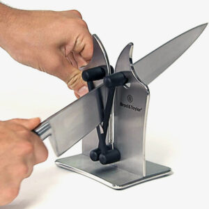 Brod & Taylor Professional Knife Sharpener - 3-Action Tungsten Carbide (Stainless Steel)