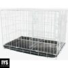 EveryYay White 2-Door Dog Crate, 24" L X 17" W X 19" H