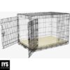 EveryYay Going Places 2-Door Folding Dog Crate, 43.2" L X 28.5" W X 30.7" H