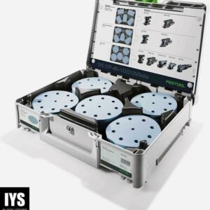 Festool 577126 Granat 5-Inch (125mm) Diameter SYS-STF D125 Sand Paper Set Sys3