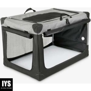 EveryYay Going Places Stow & Go Portable Canvas Dog Crate, 30" L X 20" W X 19" H