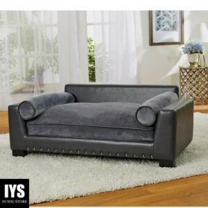 Enchanted Home Pet Skylar Sofa, Dark Grey