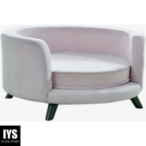 Enchanted Home Pet Rosie Sofa   Blush Pink Medium, Small