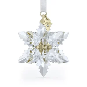 Swarovski 2024 Annual Edition 3D Dated Ornament -H: 2.3" W: 1.8"