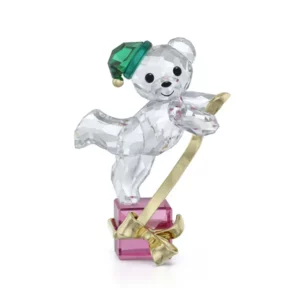 Swarovski Kris Bear Holiday 2024 Annual Edition -H: 2.5" W: 1.7" L: 1.1"