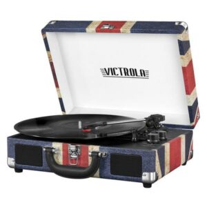 Victrola - Bluetooth Stereo Turntable - UK flag