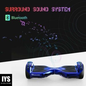 EVERCROSS Hoverboard, Hoverboard for Adults, Hoverboard with Seat Attachment - Blue