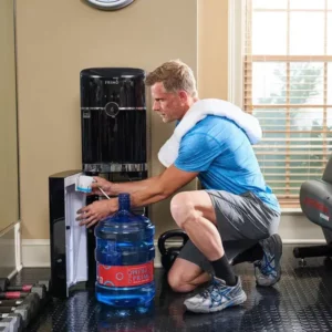 SMART TOUCH DELUXE BOTTOM LOADING WATER DISPENSER - BLACK