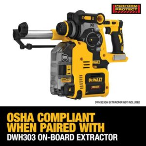 DEWALT XR 20-volt Max 1-in Sds-plus Variable Speed Cordless Rotary Hammer Drill (Bare Tool)