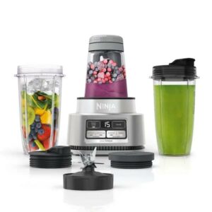 Ninja Foodi 24-oz 1100-Watt 1-Speed Blender Cup (Silver)