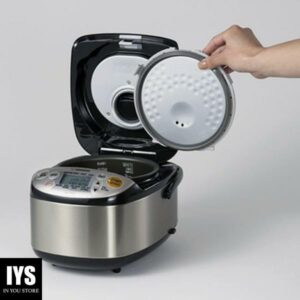 Zojirushi NS-LGC05XB Micom Rice Cooker & Warmer, 3-Cups (uncooked), Stainless Black