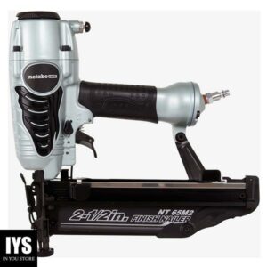 Metabo HPT Finish Nailer | 16 Gauge Finish Nails - 1-Inch up to 2-1/2-Inch | Integrated Air Duster | 5-Year Warranty | NT65M2S
