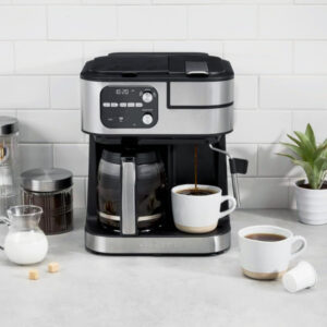 Cuisinart Coffee Maker Barista System, Coffee Center 4-In-1 Coffee Machine, 12-Cup Carafe, Black, SS-4N1