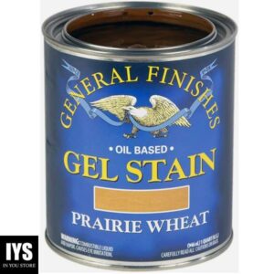 General Finishes Oil Base Gel Stain, 1 Quart, Prairie Wheat