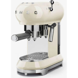 Smeg ECF01CRUS Espresso Coffee Machine, One Size, 1L, Cream