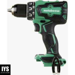 Metabo HPT 18V Cordless Brushless Driver Drill | Tool Only - No Battery | Built-in LED Light, 1/2-Inch Keyless All-Metal Chuck, Lifetime Tool Warranty | DS18DBFL2Q4