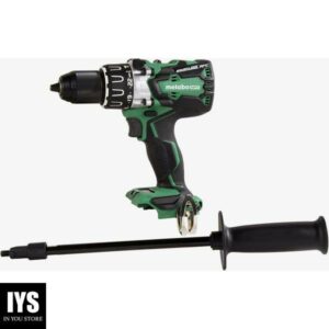 Metabo HPT 18V Cordless Brushless Hammer Drill, Tool Only - No Battery, 1/2- Inch Keyless Chuck, Compatible with Hitachi/Metabo HPT 18V Batteries, Lifetime Tool Warranty (DV18DBL2Q4)