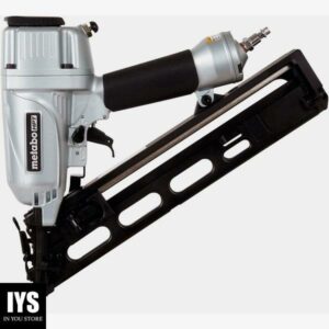 Metabo HPT Finish Nailer | 15 Gauge | Pneumatic | Finish Nails 1-1/4-Inch up to 2-1/2-Inch | Integrated Air Duster | Selective Actuation Switch | 5-Year Warranty | NT65MA4